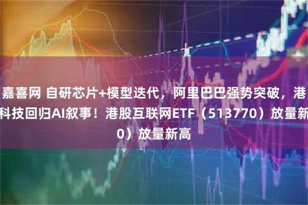 嘉喜网 自研芯片+模型迭代，阿里巴巴强势突破，港股科技回归AI叙事！港股互联网ETF（513770）放量新高